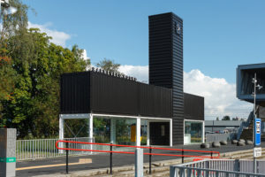 barneveld noord station shipping containers