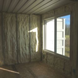 Shipping Container insulation