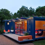 Shipping Containers garden retreat